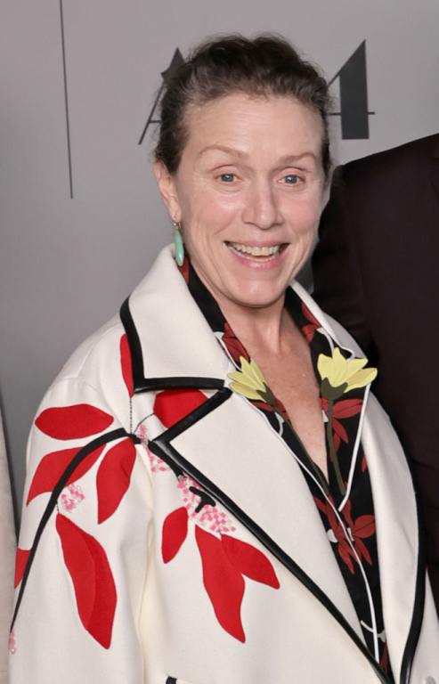 Frances McDormand attends the Los Angeles premiere of A24's "The Tragedy Of Macbeth