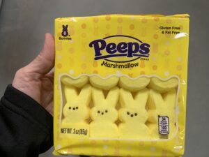 Peeps Yellow Bunnies