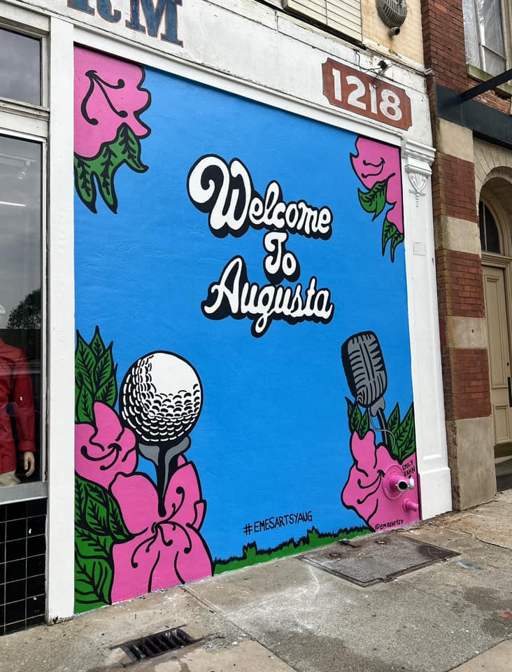 Welcome To Augusta Mural